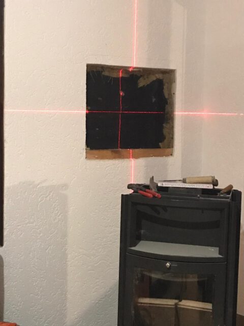 Der Kamin steht! | ferienhaus-natuerlich.de